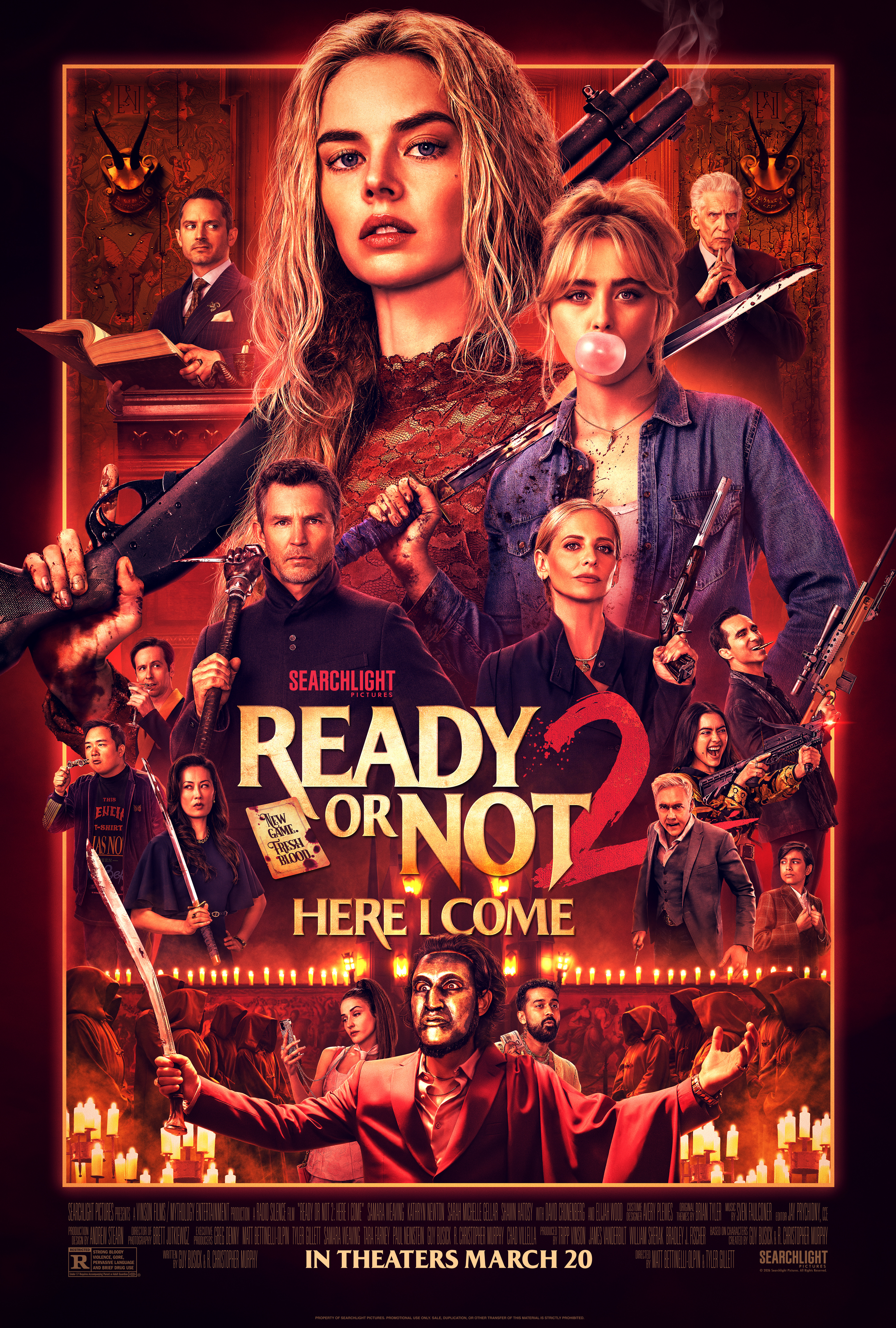 پوستر آماده یا نه ۲: من می‌آیم (Ready or Not: Here I Come)